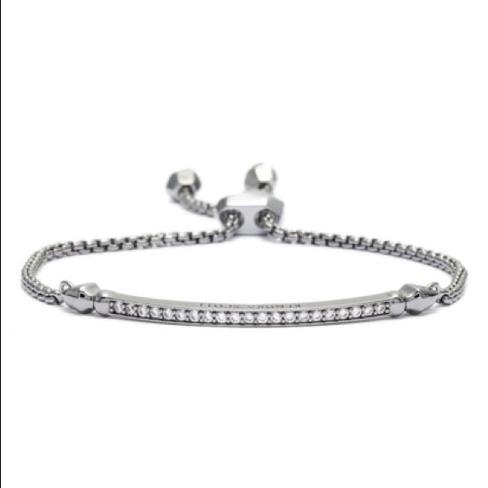 Kendra Scott Ott bracelet in hematite NWOT